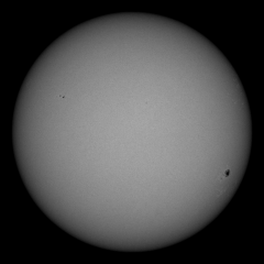 Image of Sun's photosphere