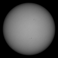 Image of Sun's photosphere