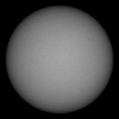 Image of Sun's photosphere