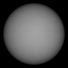 Image of Sun's photosphere