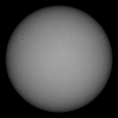 Image of Sun's photosphere