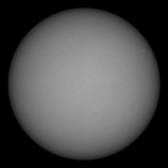 Image of Sun's photosphere