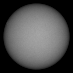 Image of Sun's photosphere