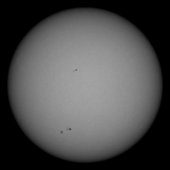 Image of Sun's photosphere