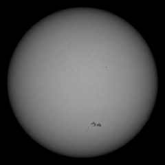 Image of Sun's photosphere