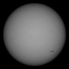 Image of Sun's photosphere