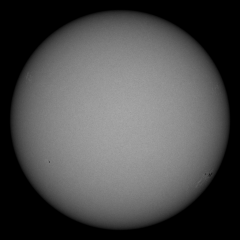 Image of Sun's photosphere