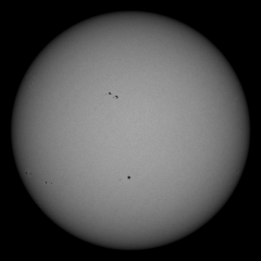 Image of Sun's photosphere