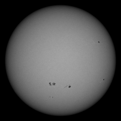 Image of Sun's photosphere