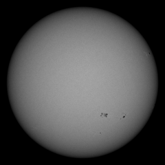 Image of Sun's photosphere