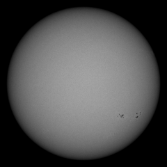 Image of Sun's photosphere