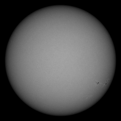 Image of Sun's photosphere