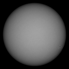 Image of Sun's photosphere