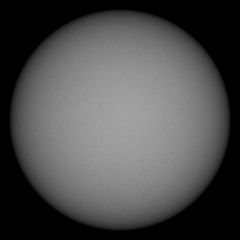 Image of Sun's photosphere