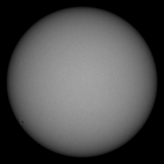 Image of Sun's photosphere