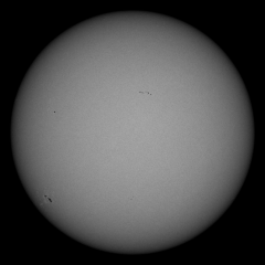 Image of Sun's photosphere