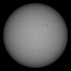 Image of Sun's photosphere