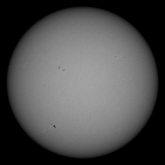 Image of Sun's photosphere