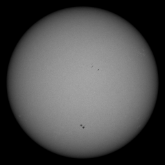 Image of Sun's photosphere