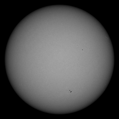 Image of Sun's photosphere