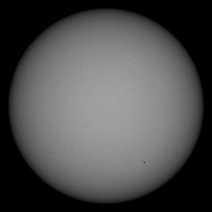 Image of Sun's photosphere