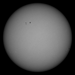 Image of Sun's photosphere