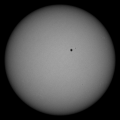 Image of Sun's photosphere