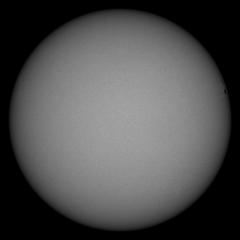 Image of Sun's photosphere