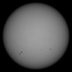 Image of Sun's photosphere