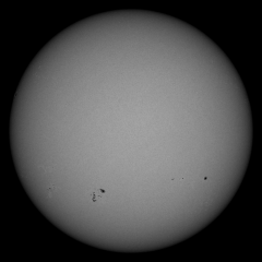 Image of Sun's photosphere