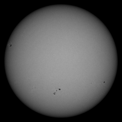 Image of Sun's photosphere