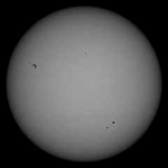 Image of Sun's photosphere