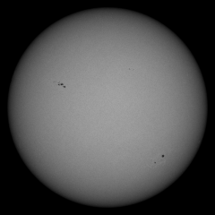 Image of Sun's photosphere