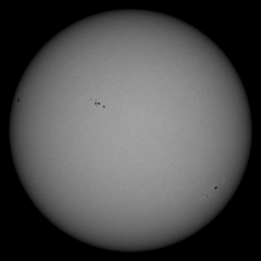 Image of Sun's photosphere