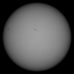 Image of Sun's photosphere