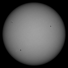 Image of Sun's photosphere