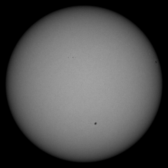 Image of Sun's photosphere