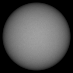 Image of Sun's photosphere