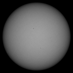 Image of Sun's photosphere