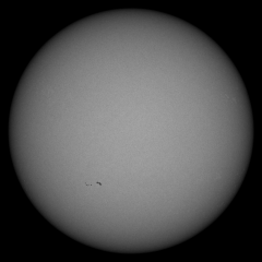 Image of Sun's photosphere