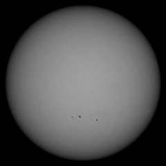 Image of Sun's photosphere