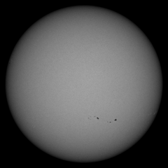 Image of Sun's photosphere