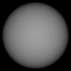 Image of Sun's photosphere