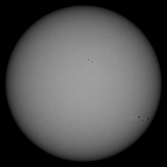 Image of Sun's photosphere