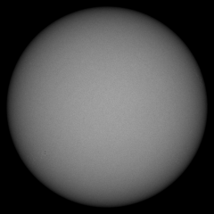 Image of Sun's photosphere