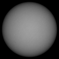 Image of Sun's photosphere