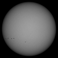 Image of Sun's photosphere