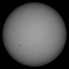 Image of Sun's photosphere