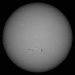 Image of Sun's photosphere