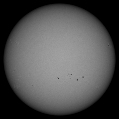 Image of Sun's photosphere